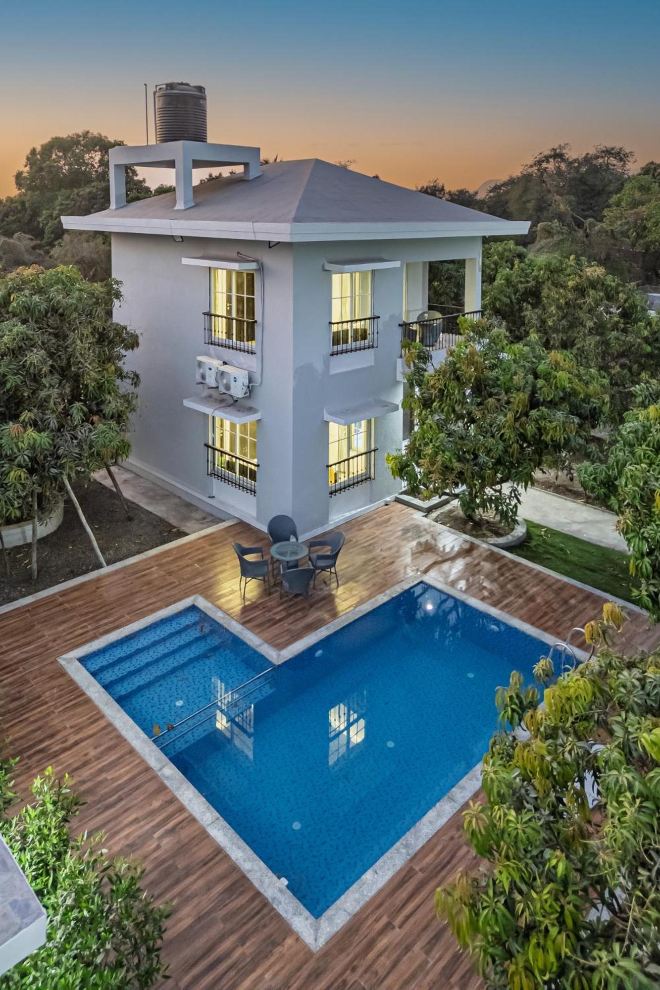 Saffronstays Serene Retreat, Alibaug Alibag Bagian luar foto